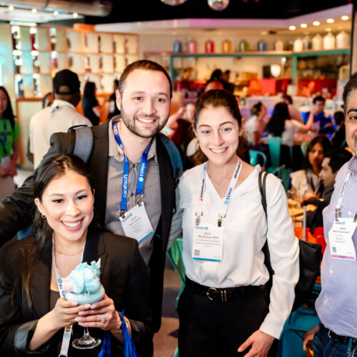 emerging leaders networking at himss25