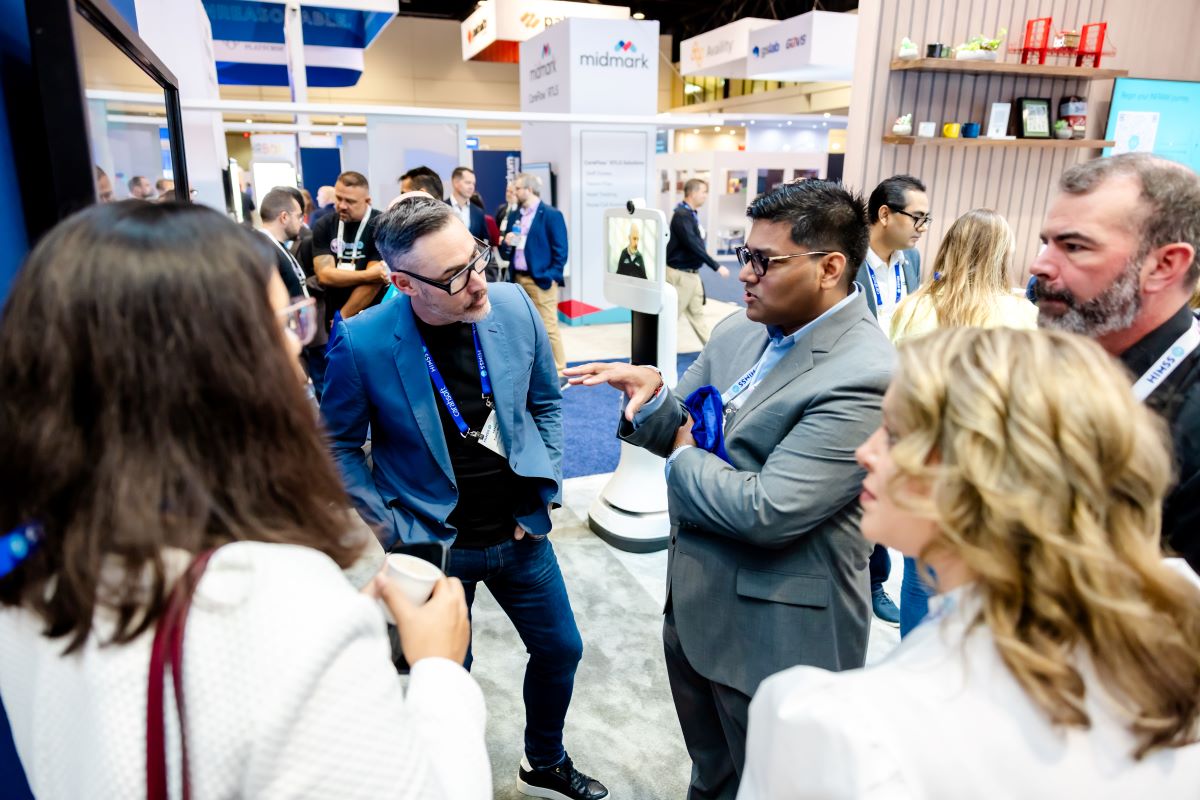 Sustainable practices showcased by exhibitors at HIMSS25 conference